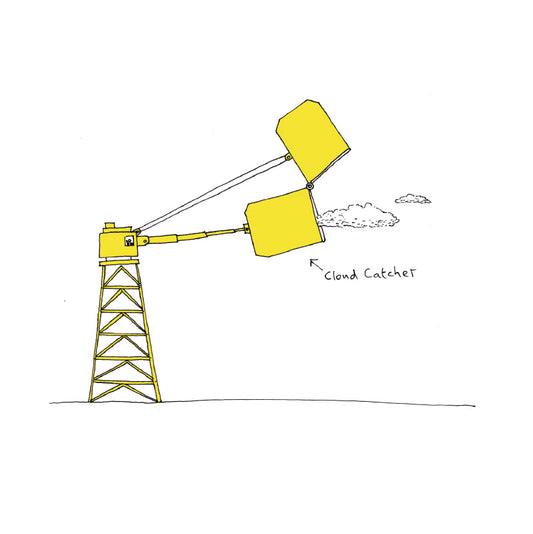 Cloud Catcher, 8"x 8" print