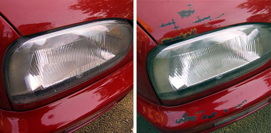 Anti-Theft Rust Stickers for Cars & Bikes